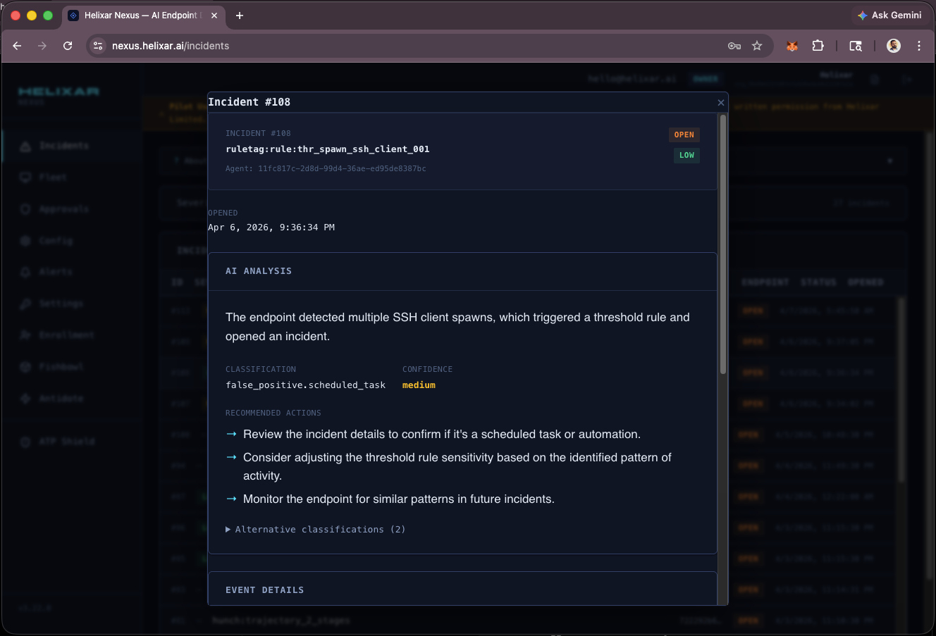 AI-Powered Incident Analysis